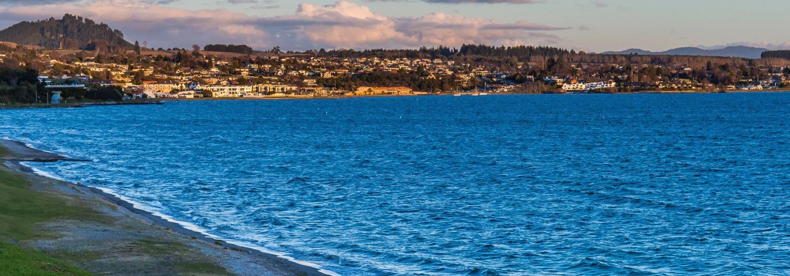 Lake Taupō shoreline